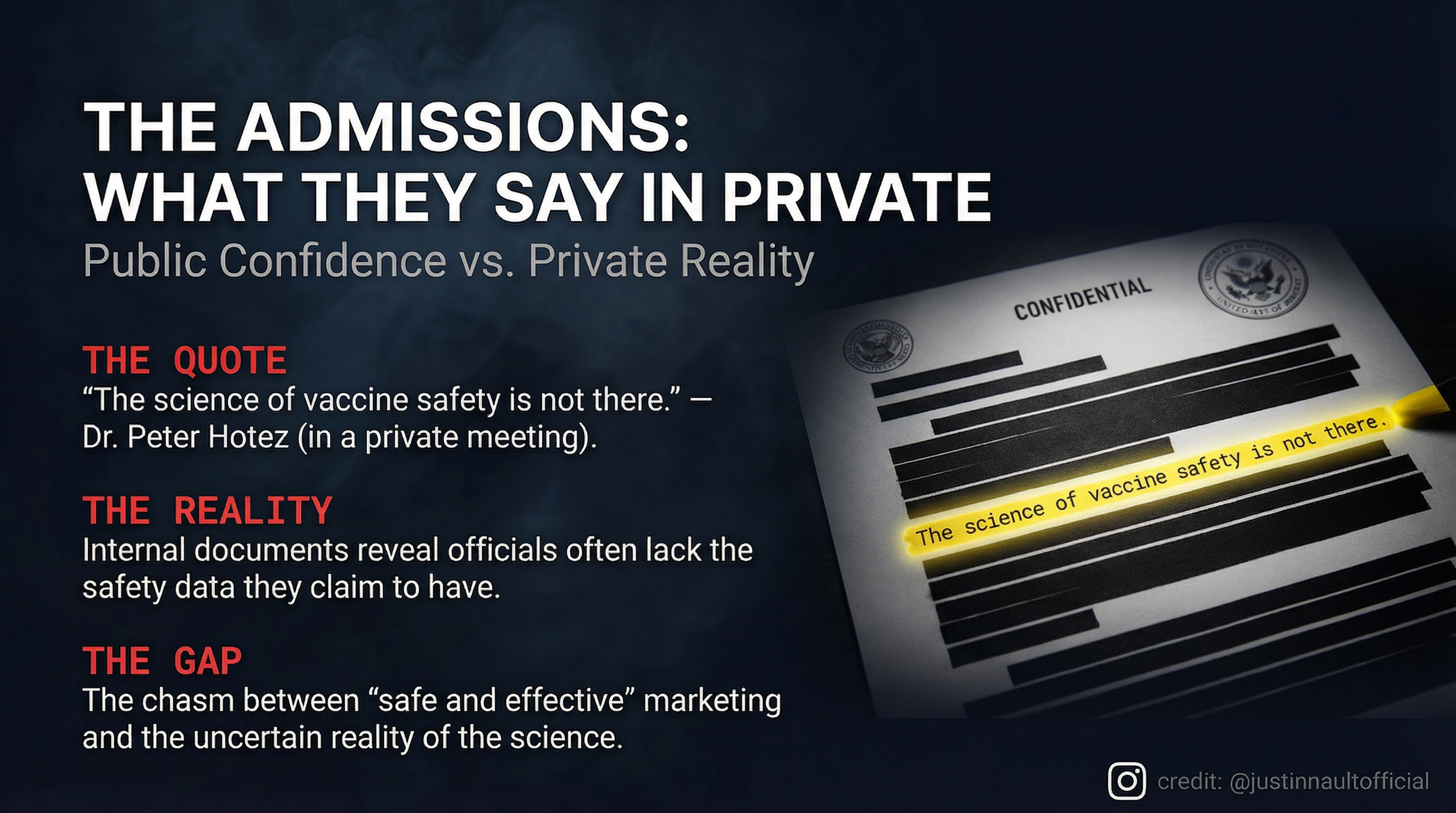 The Admissions Slide