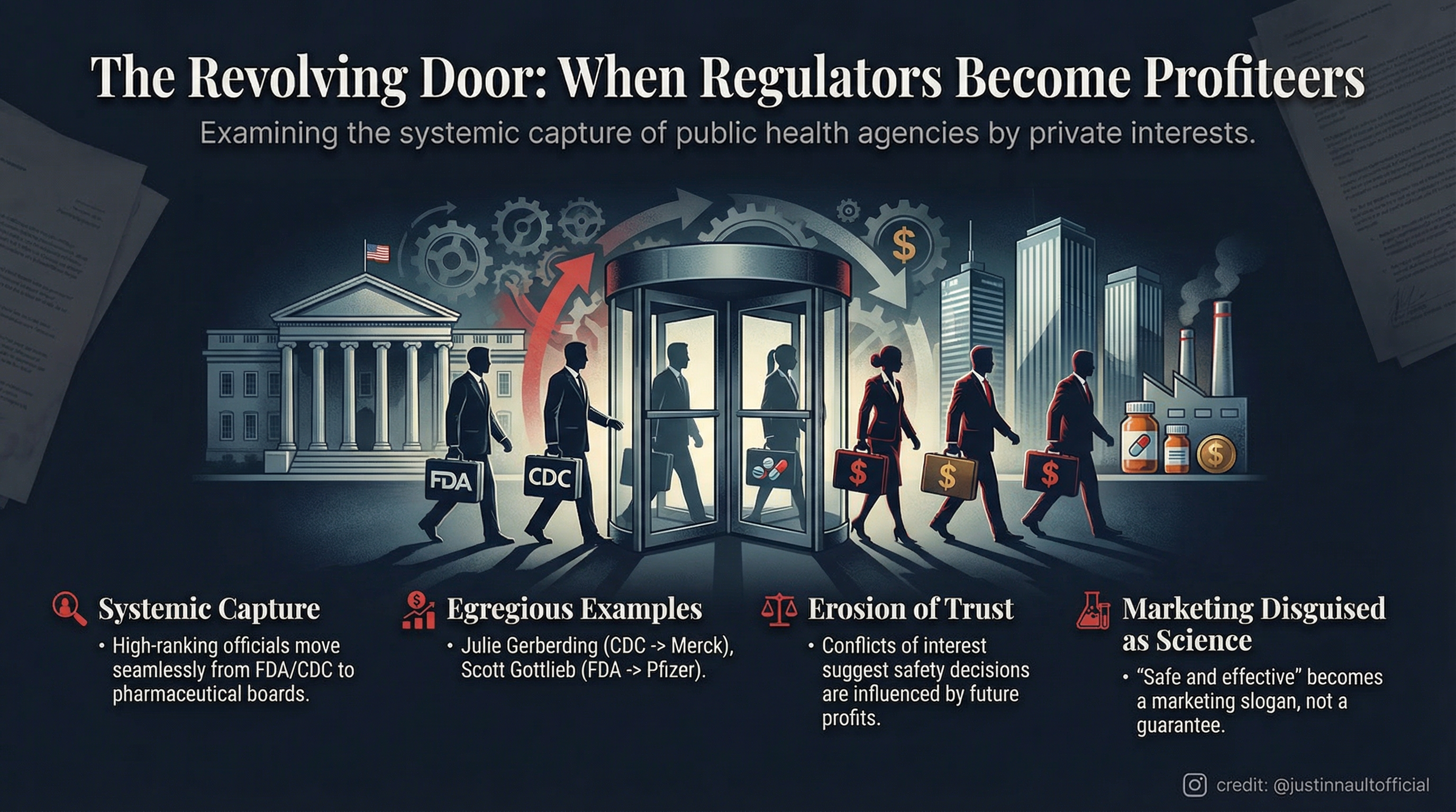The Revolving Door: When Regulators Become Profiteers